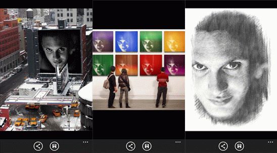 PhotoFunia для Windows Phone – эффект для фото онлайн